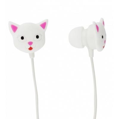 China Cartoon Direct Earphone In-Ear Headphone In-Ear Earphone Factory Free Sample Cute Anime Fox Earbuds for sale