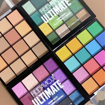 China Waterproof 2024 New Eye shadow 16 color oil color face color plate body painting stage special effect face painting Halloween makeup plate for sale