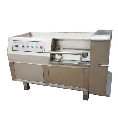 China food & Beverage factory chicken steak cutting machine/poultry cube cutter/automatic commercial frozen meat cube cutting machine for sale