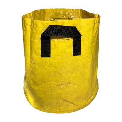 China Plastic PE Planting Bottom Nonwoven Bag Garden Plant Tree Planting Gag Beauty Nutrition Growing Bag for sale