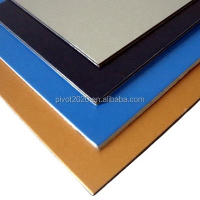 China Modern high quality alcopla pvdf aluminum composite facade cladding panel for sale