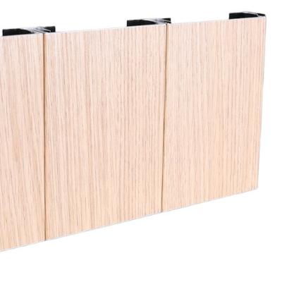 China Fireproof Wood Plastic Metal Exterior Wall Panel Material Wpc Composite Cladding for sale