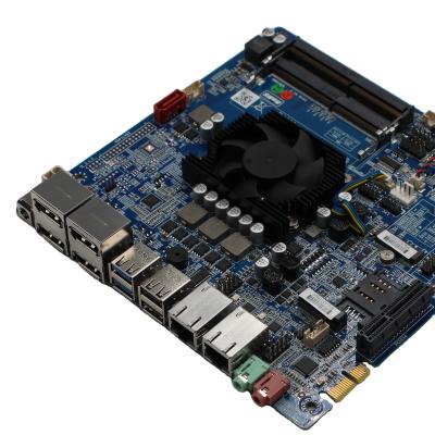 China Maxtang Desktop Mini-ITX Embedded V1000 Motherboard with TPM Module Dual Channel DDR4 Memory LAN 6RS232 for sale