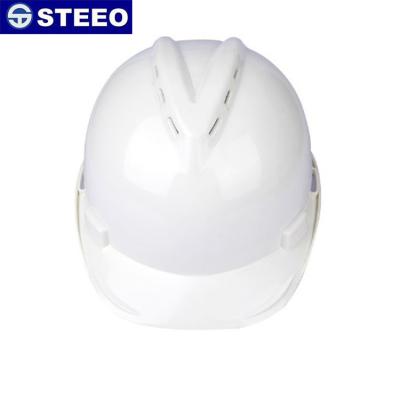 China Yellow Cheap Constructiton Safety Helmet With Adjust Button For Construction Helmet for sale