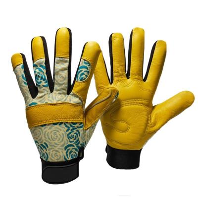 China Breathable Leather Welding Gloves For Tig Welders Mig Fireplace Gardening Working Welder Gloves for sale