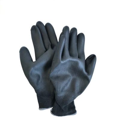 China Breathable Clean Factory 18 PU Coated Hand Gloves for sale