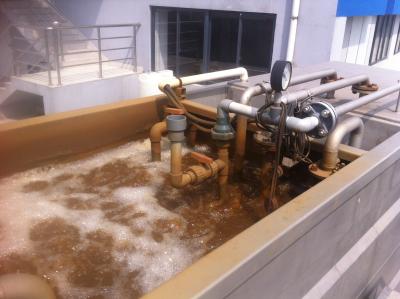 China Compact Footprint Industrial Effluent Treatment Plant Low Power Consumption for sale