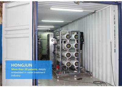 China RO Mobile Water Purification Plant , Mobile Water Treatment Systems 1 Year Guarantee for sale