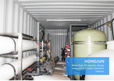 China Professional  Mobile Water Purification Plant 20ft-40ft Container Size For Commercial for sale