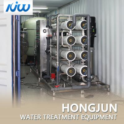 China Portable Mobile EDI Water Plant Containerized Seawater Desalination Plant for sale