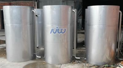 China 304 316 Stainless Steel Water Treatment Tank With Drawings for sale