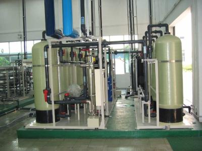 China FRP 30 M3/H Na Mg2 Ca2 Ion Exchange Water Treatment Plant for sale