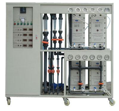 China PLC Automatic Control Mobile EDI Water Treatment Plant for sale