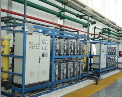 China PLC 200000LPH EDI Pure Water Machine Utilization Tarief ≥90% Te koop