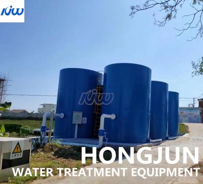 China 6000T/D Round Mbr Tank for River Water Purification Plant for sale