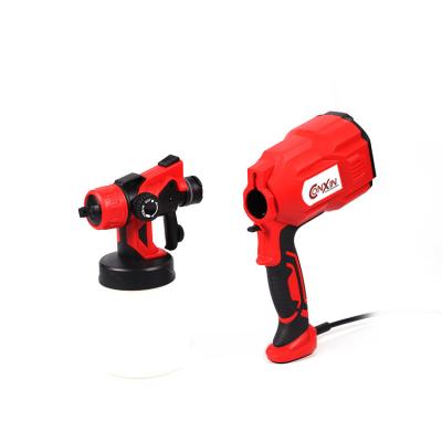 China Electric Paint Spray Gun Quality 800W HVLP Large DIY Home Paint Spray Gun for sale