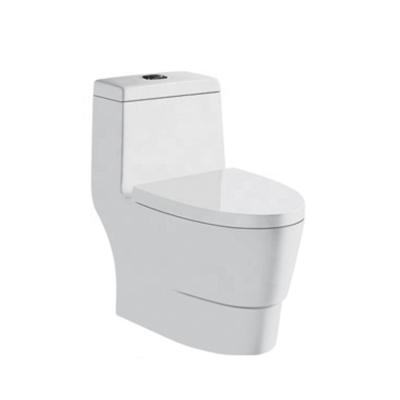 China Double-Flow Bathroom Wc Ceramic Sanitary Toilet Toilet One Piece Price for sale