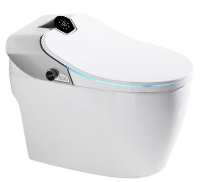 China Automatic Operation No Water Pressure Limit Bidet Function Smart Toilet Smart Toilet With Submerged Water Tank for sale