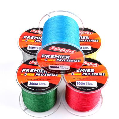 China Braided Yarn Horizon 4 Braid Line Fishing Yarn 6lb-100lb 300M Multifilament PE Tali Pancing Japan Braided Line for sale