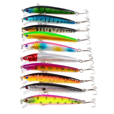 China Horizon Lure 3.7in 0.3oz Bass Fishing Lures Hard Pencil Floating Iscas Artificiais PESCA Carp Fishing Lure Minnow HL0011-P-DW1198 for sale