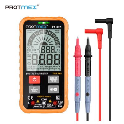 China Yes PROTMEX PT112B Pocket Smart Tester Electronics Analog-Digital Multimeter for sale