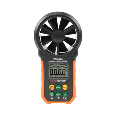 China Yes CE RoHS Multi-Functions Digital Anemometer MS6252A Air Flow Tester Wind Speed ​​Measuring Meter for sale