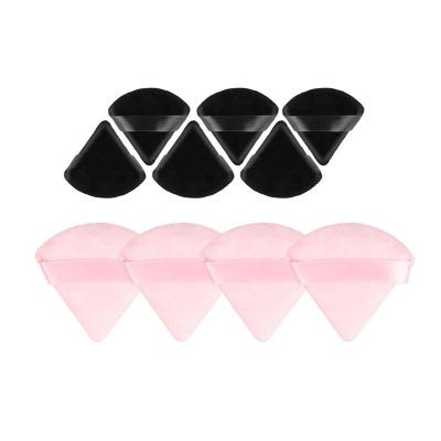 China High Quality Soft Cosmetic Makeup Sponge Triangle Shape Face Powder Puff Dry And Wet Pads for sale