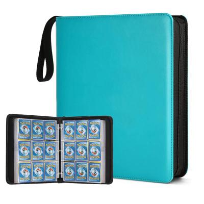 China Hot Sale 720 Large Capacity Pocket Sports Card Storage Showcase Protectors Baseball Card Binder Holder Album Sleeves with 40 Pages for sale