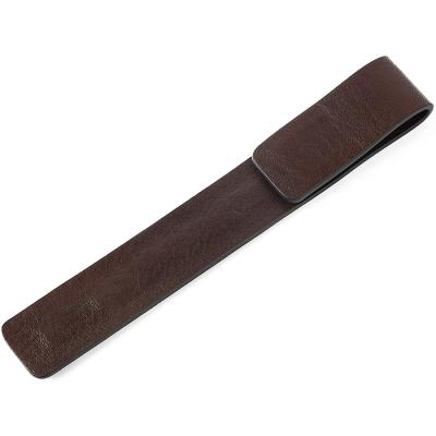 China Beautiful Easy To Use Strong Folding Magnetic Leather Bookmark For Books Lists Notebooks for sale