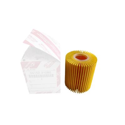 China The auto engine parts of the oil filter element manufacturers the oil filter 04152-31080 oil cartridge filter in stock for sale