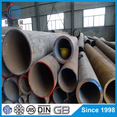 China Seamless Round Hollow Structure Pipe HR Carbon Steel Welding And Steel Pipe Repository for sale