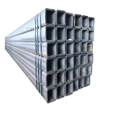 China Mechanical Manufacturing Main Section Galvanized Rectangular Steel Hollow Tube for sale