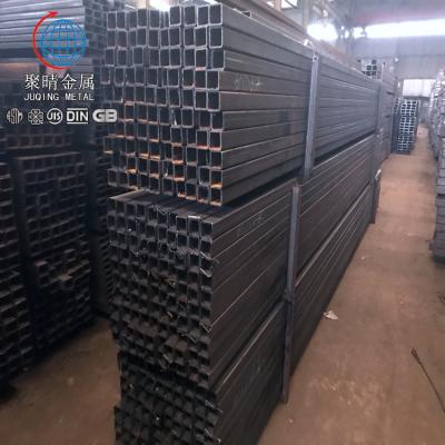 China Ms Dark Black Square Chinese Steel Pipe Tube Mechanical Manufacturing Best Prices for sale