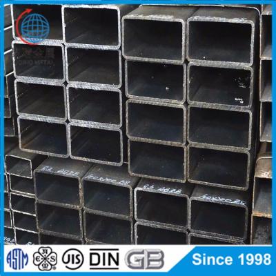 China Section box structure pipe astm a500 b grade retangular and square steel pipe for sale