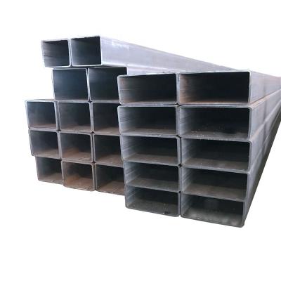 China Manufacture Mechanical Pipe Welded Cold Formed Tubular Standard Tubular Hot Rolled Standard Hollow Section Square Hot Rolled Steel Tube Mild Steel Square Gb Q235B Black Steel Pipe MTC for sale