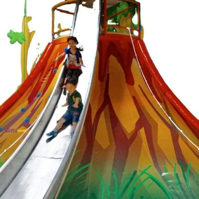 China Plastic Colorful Climbing Indoor Playground Equipment Volcano Playground Equipment for sale