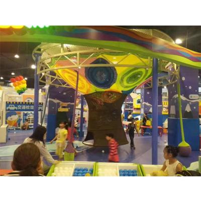 China 3-12 Years Indoor Hand Hooked Rope Net Playground for sale