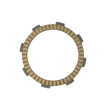 China High Quality Material Paper Friction Motorcycle Clutch Friction Disc Plates For CG150/CG200/TX200 for sale