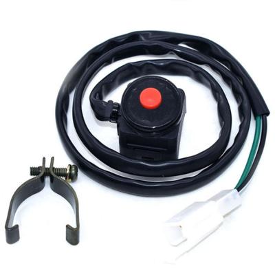 China Universal Motorbike High Switch Handlebar Headlight Switch Turn Off Switch Longevity Button ON-OFF Switch For Head Light for sale