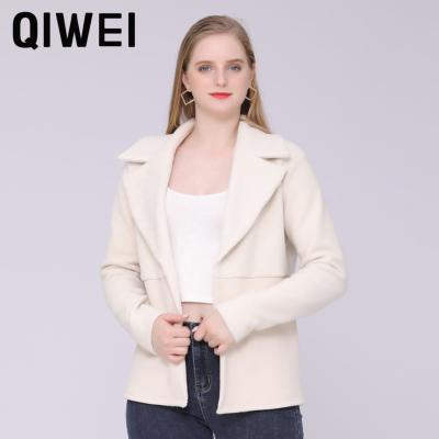 China Inverno Reversible Women's Wool and Blends Fur Coat Jackets Winter Jackets Casacos de Feminino Women's Wool and Blends for sale