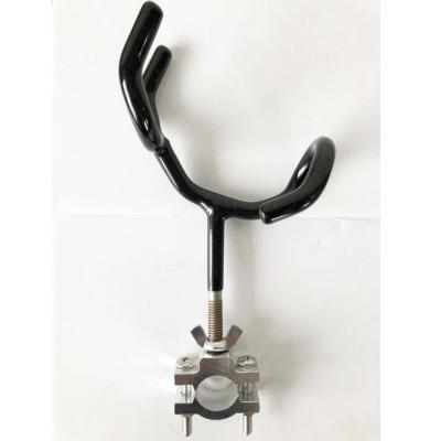 China Install On Boat Side Circular Tube Fishing Wire Rod Holder With Circular Rail Mount for sale