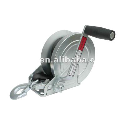 China Used Trailer Truck Hand Ratchet Winch Strap Winch 1800LB/810kg for sale