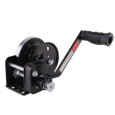 China CRANES 1600LBS Hand Winch With Brake For Poultry Farm for sale