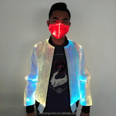 China Jackets Led LED Light Clothes - Performance Wear Luxury LED Jackets Costume For Adults for sale