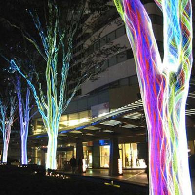 China Fiber Optic Ceiling LED Fiber Optic Lights - Side Glow Fiber Optic Mesh for Hotel Trees and Star Ceiling Lamp for sale