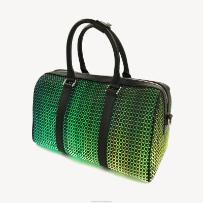 China Fashion LED Glowing Fiber Optics Light Up Travel Tote Bags for sale