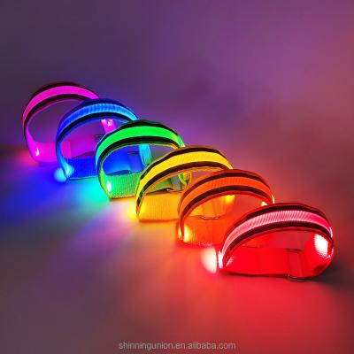 China Led Light Armband LED Light Armband - Rechargeable USB LED Light Armbands for Outdoor Sports Night Suite for sale