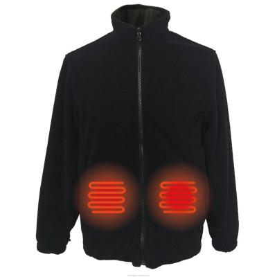 China Raincoats 3 In 1 Winter Heated Jackets - Men Slim Heated Shirt With 5V Battery Pack for sale