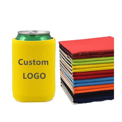 China Waterproof Sublimation Box Neoprene Beverage Coozy Cooler Bottle Empty Slim Design Coozies Slap For Boxes Cooler Insulated Custom Logo for sale