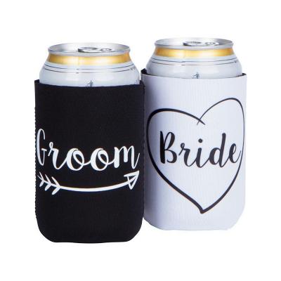 China Waterproof Custom Neoprene Holder Coozies Beer Bottle Blanks Sublimation Logo OEM Coozie Logo for sale